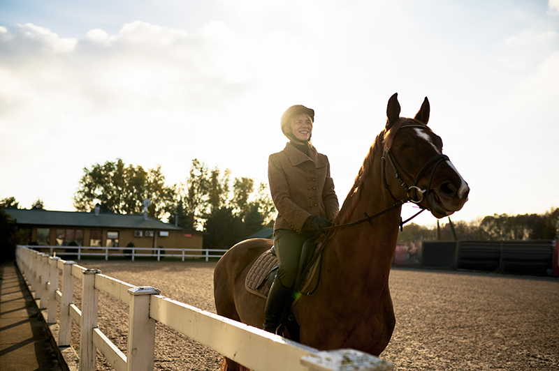 Jinete a caballo - Kuido